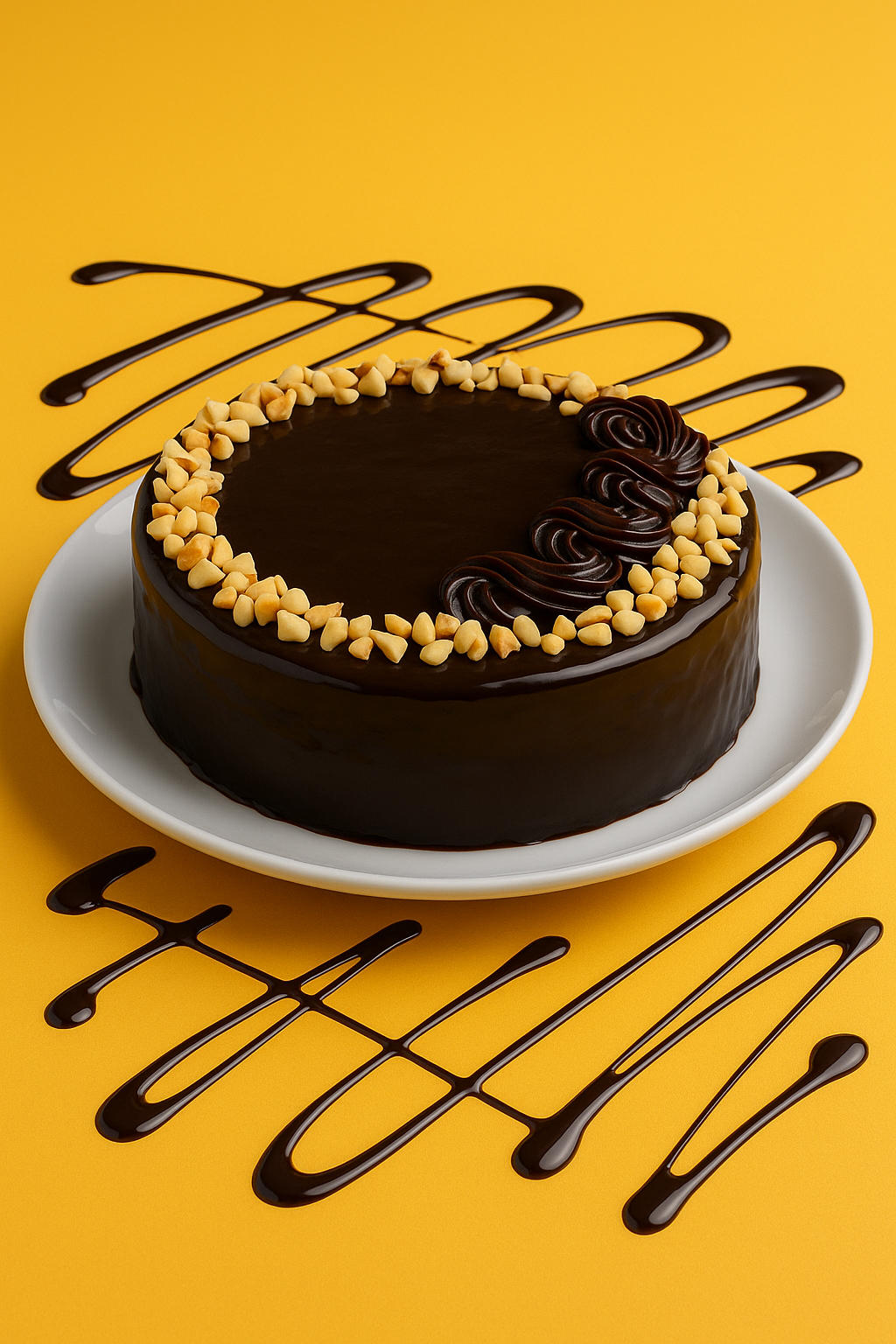 Chocolate Hazelnut Mousse Cake