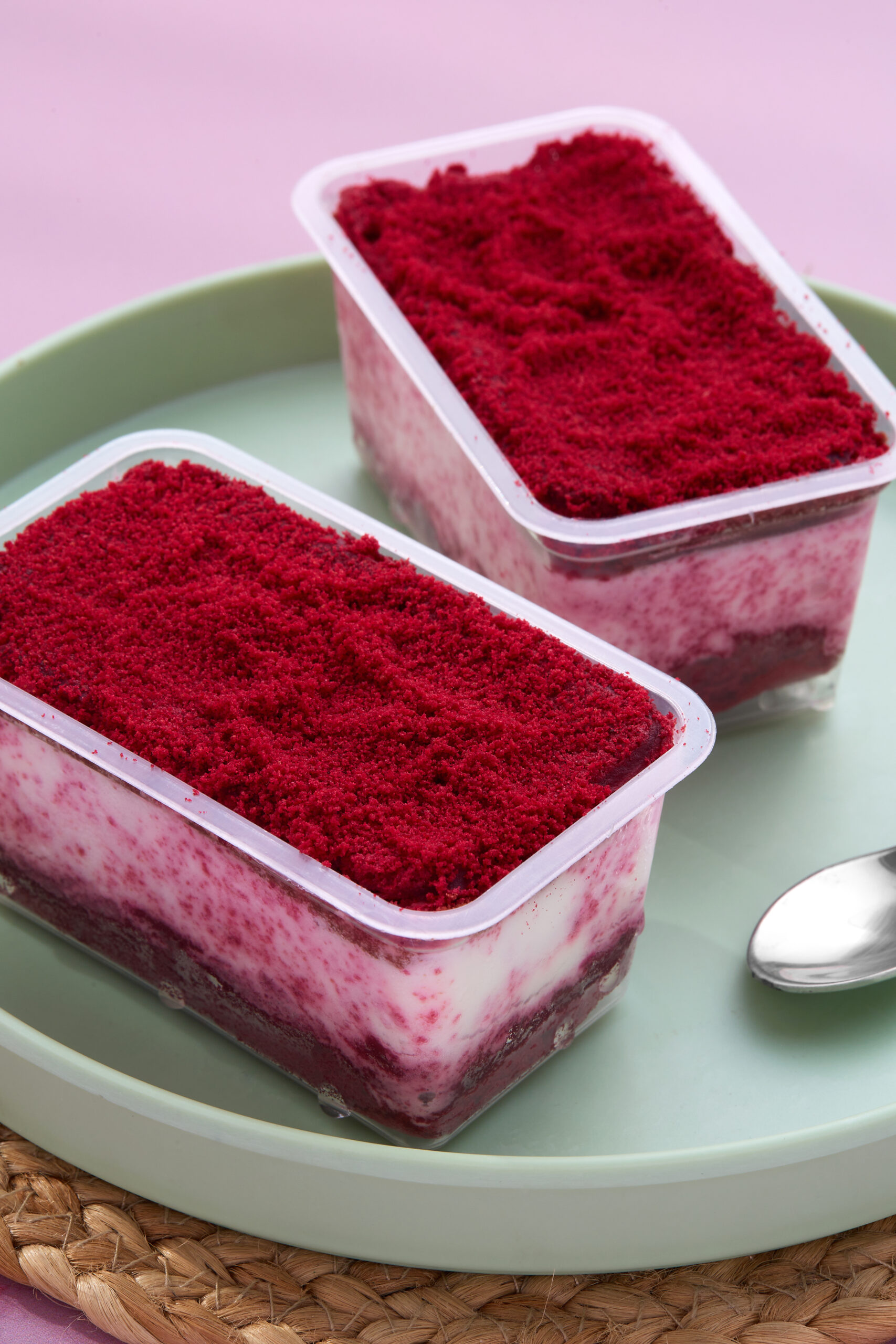 Red Velvet Icecream Cake Pastry