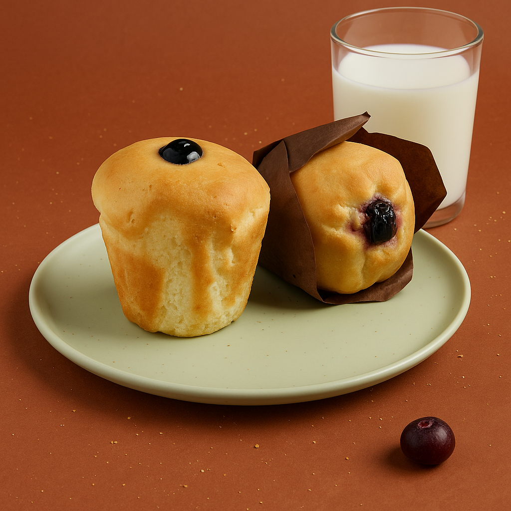 Vanilla Blueberry Muffin